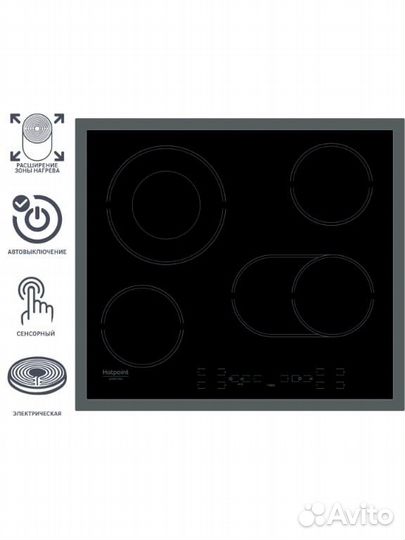 Электрическая варочная панель 4 конфорки