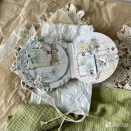 Мини-альбом для фото ручной работы