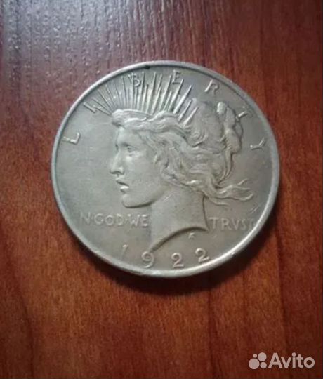 One dollar 1922 года