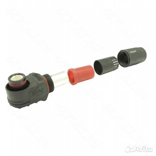 Flexcoils (SurLok) вилка черная 300A (Ф12-80mm2)