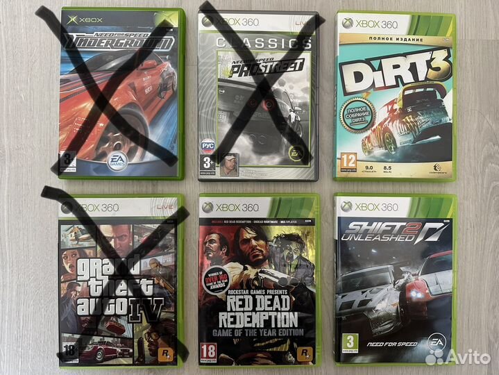 Игры для XBox 360 Лицензия