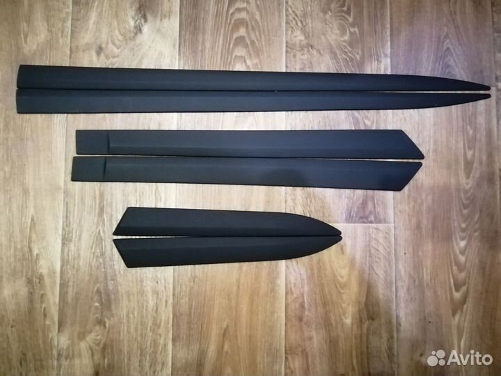 Комплект молдингов дверей и бампера Mazda 6 GH