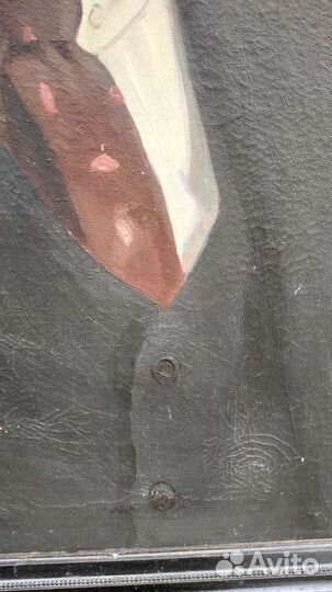 Портрет В. И. Ленин, живопись