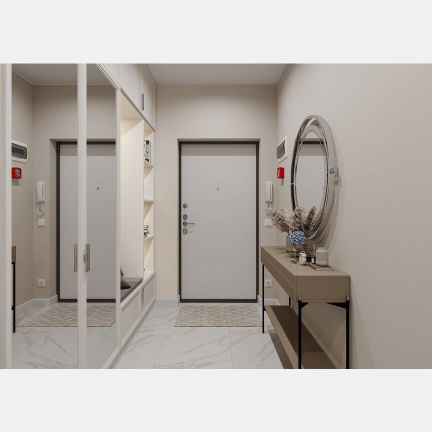 2-к. квартира, 54,6 м², 15/17 эт.