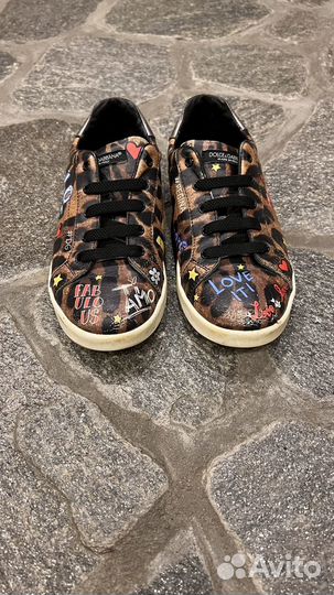 Кеды для девочки dolce&gabbana