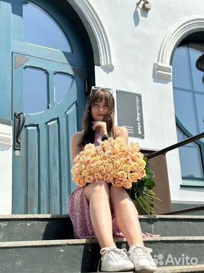 Свежие розы с доставкой, самовывоз