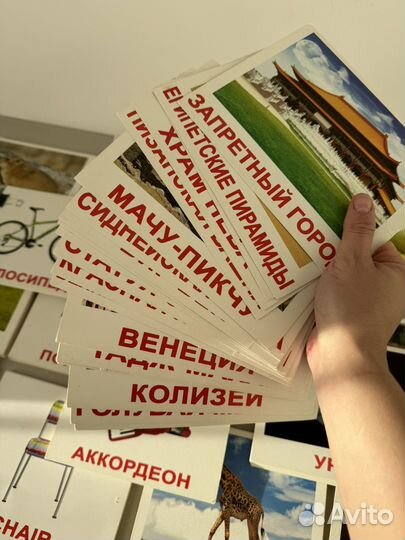 Карточки развивающие Глен Домана