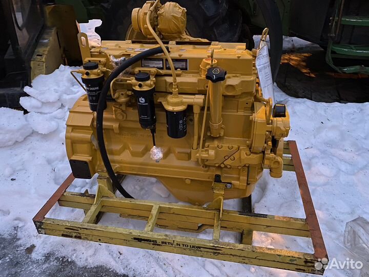 Джон Дир Двигатель 6068HT063 750J II John Deere