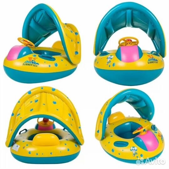 Детский надувной круг для плавания