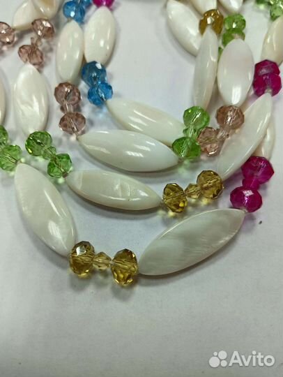 Бусы бижутерия Чехия