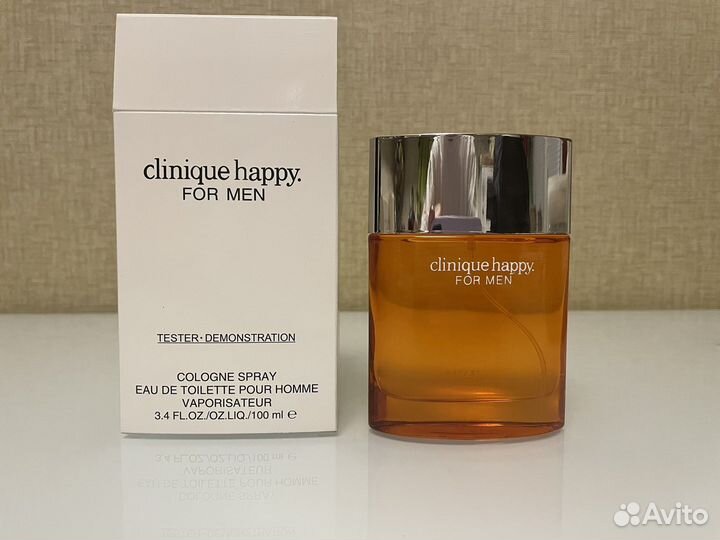 Clinique happy for men тестер