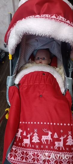 Детские санки коляска