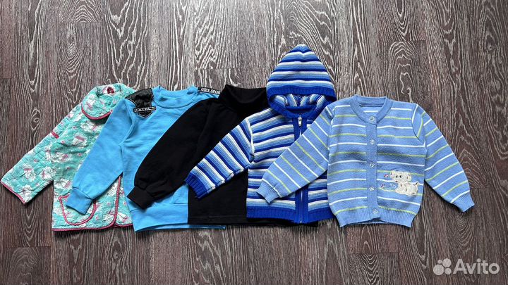 Пакет вещей на мальчика 80 86 размер