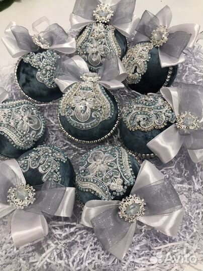 Новогодние игрушки ручной работы