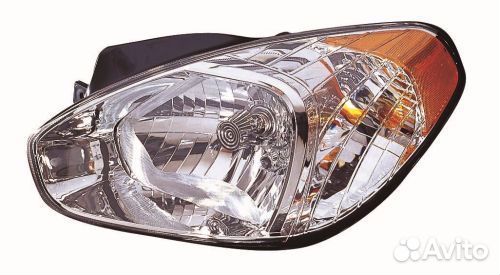 Фара лев hyundai: accent 05-10