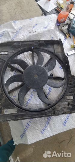 Вентилятор охлаждения Bmw x5 e70, x6 e71
