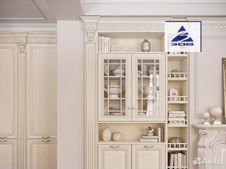 Кухня из массива в итальянском стиле на заказ