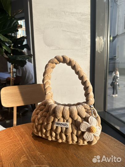 Сумка женская вязаная