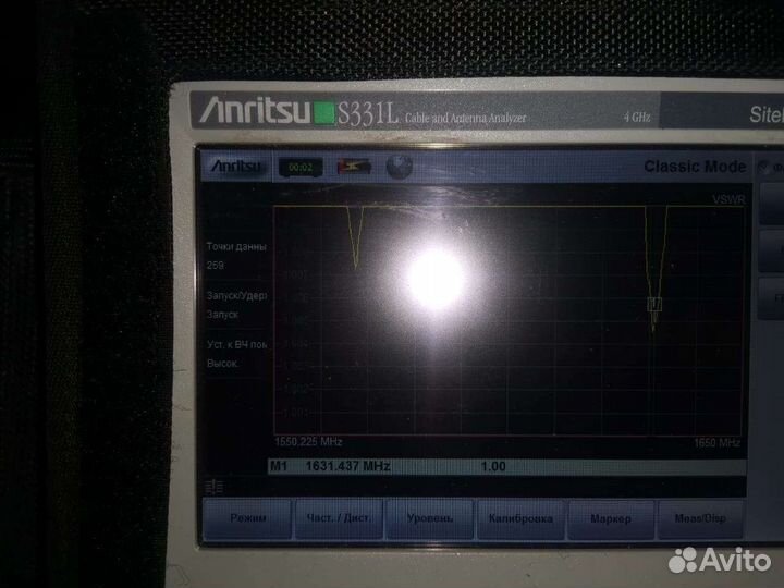 Анализатор антенн и фидерных линий Anritsu S331L