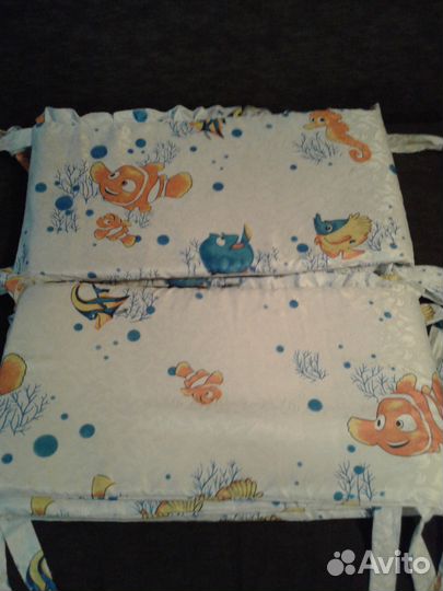 Бортики для детской кроватки