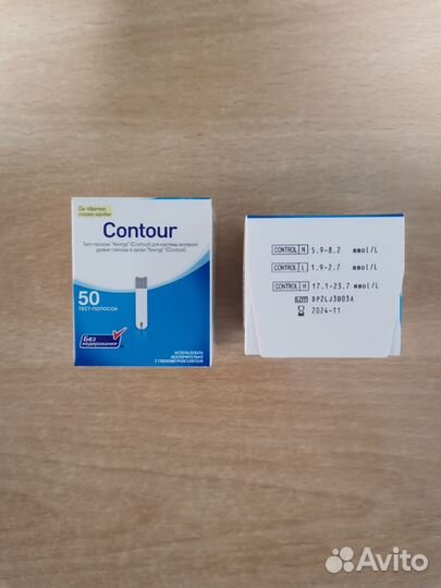 Тест полоски Contour Контур