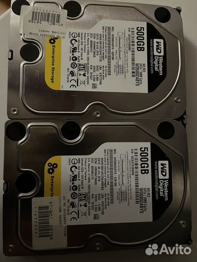 Жесткий диск 500GB WD5002abys