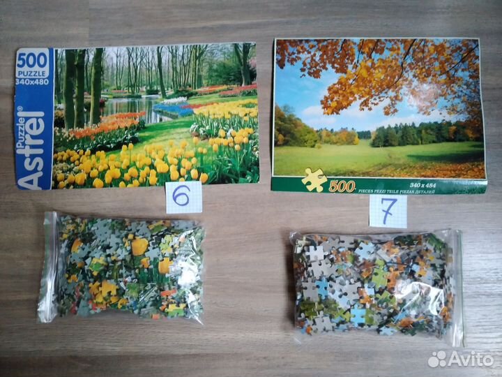 Пазлы для взрослых и детей