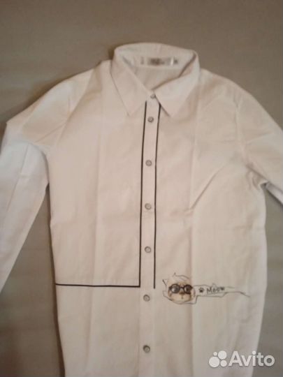 Блузка школьная, на девочку