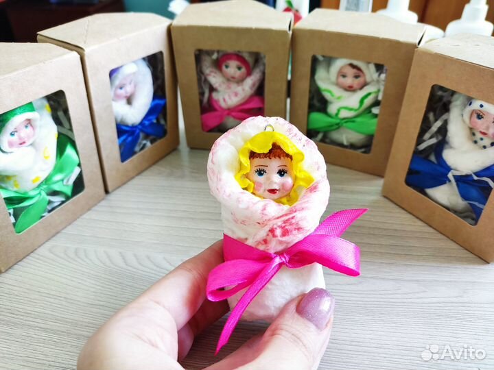 Ватные игрушки