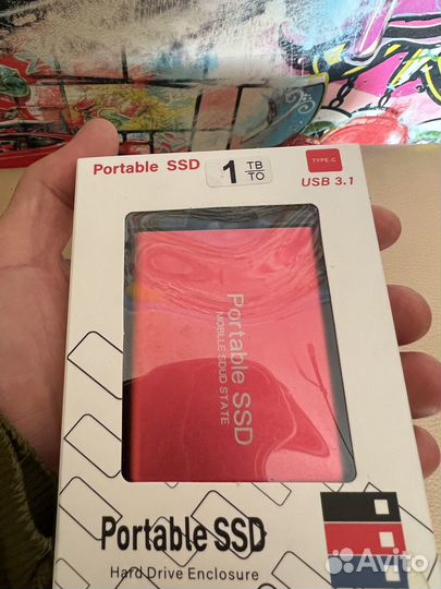 Внешний жесткий диск ssd 1tb