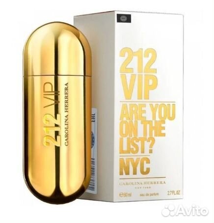 Carolina Herrera 212 VIP Woman EDP 80ml