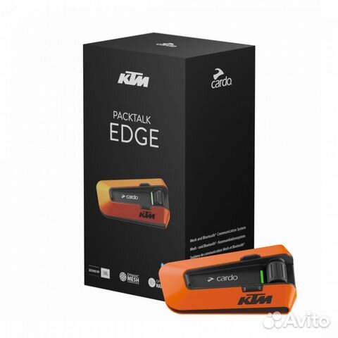 Мотогарнитура cardo packtalk KTM edge single