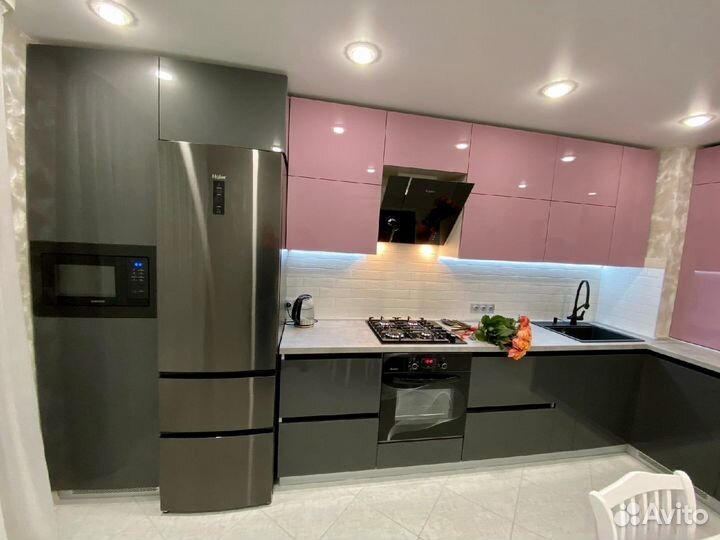 Прямая кухня на заказ под ключ