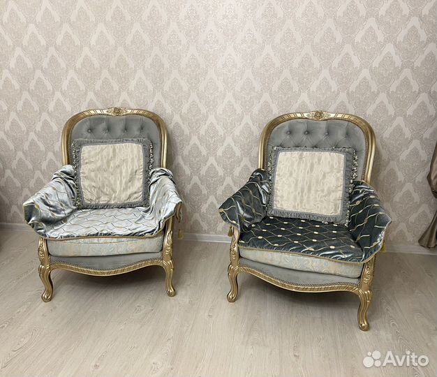 Диван и 2 кресла