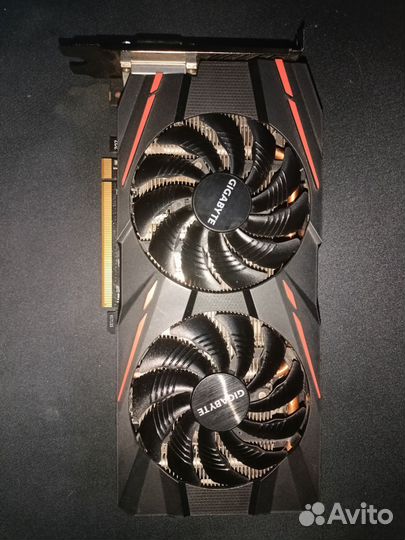 Видеокарта rx580 8gb gigabyte