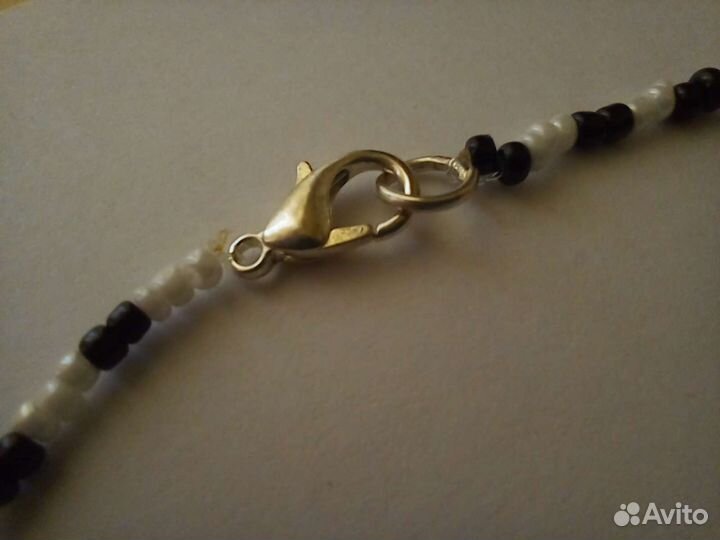 Чокер из бисера