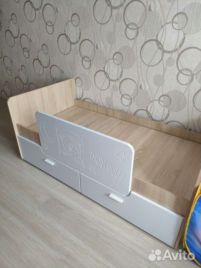 Детская кровать+ ортопедический матрас