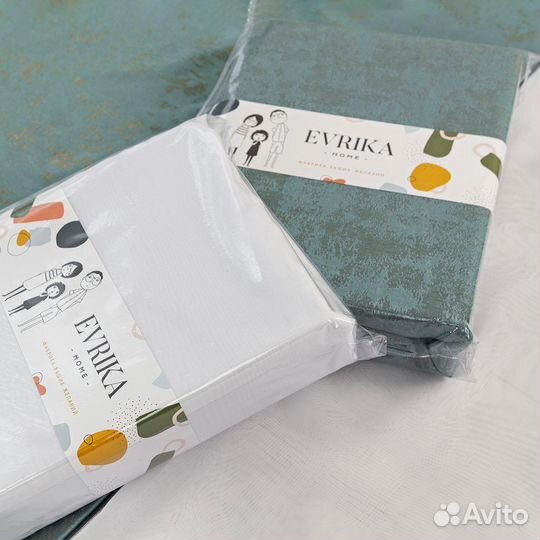 Комплект Шторы + Тюль Зарина Бирюза и Вуаль