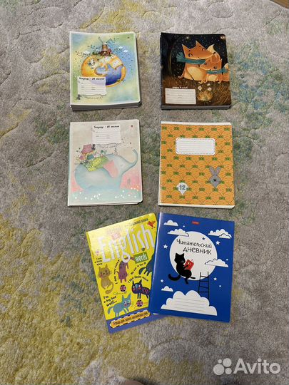 Новые тетради клетка и линейка