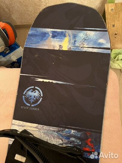 Never summer proto, крепы Burton Malavita