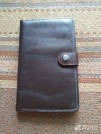 Мужской бумажник, натуральная кожа