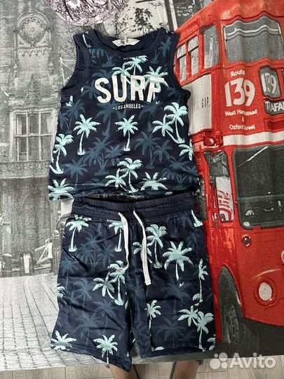 Комплекты летний zara для мальчика 110