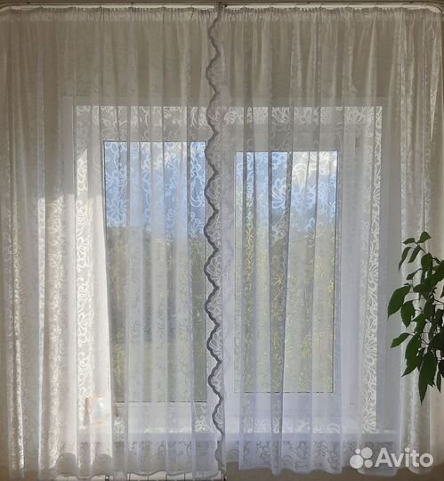 Штора для кухни новая