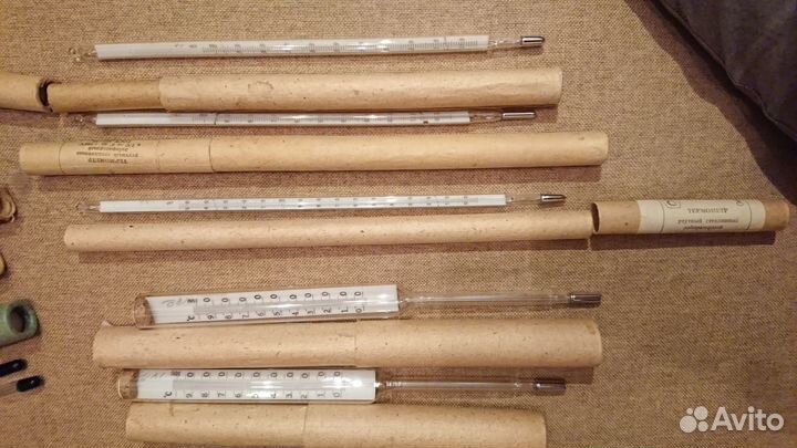 Термометры лабораторные ртутные