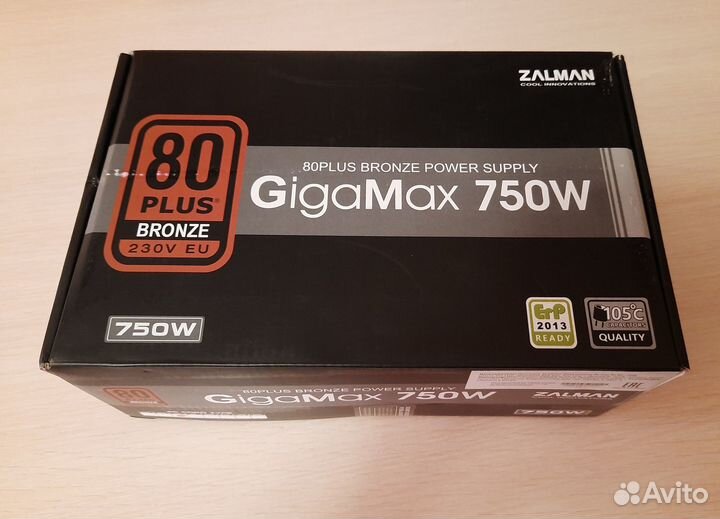 С гарантией. Zalman GigaMax 750W ZM750-gvii