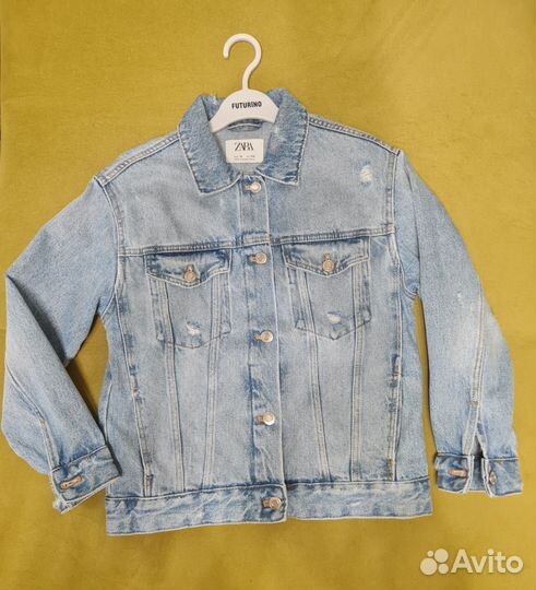 Джинсовая куртка для девочки