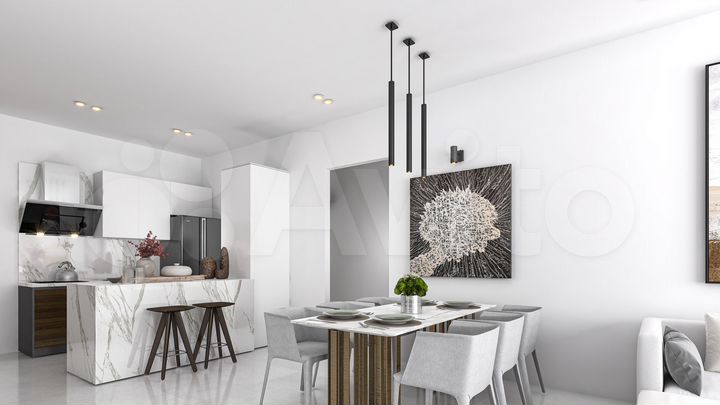 3-к. квартира, 123 м² (Кипр)