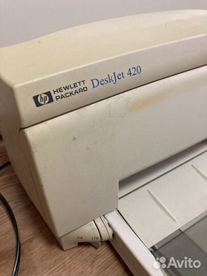 Принтер струйный hp deskjet 420