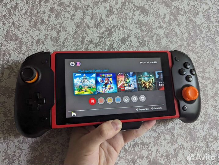 Nintendo switch 32 игры прошитая 256gb