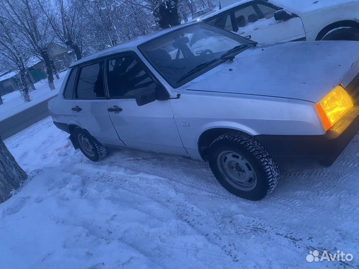 ВАЗ 21099 1.5 МТ, 2004, битый, 122 225 км